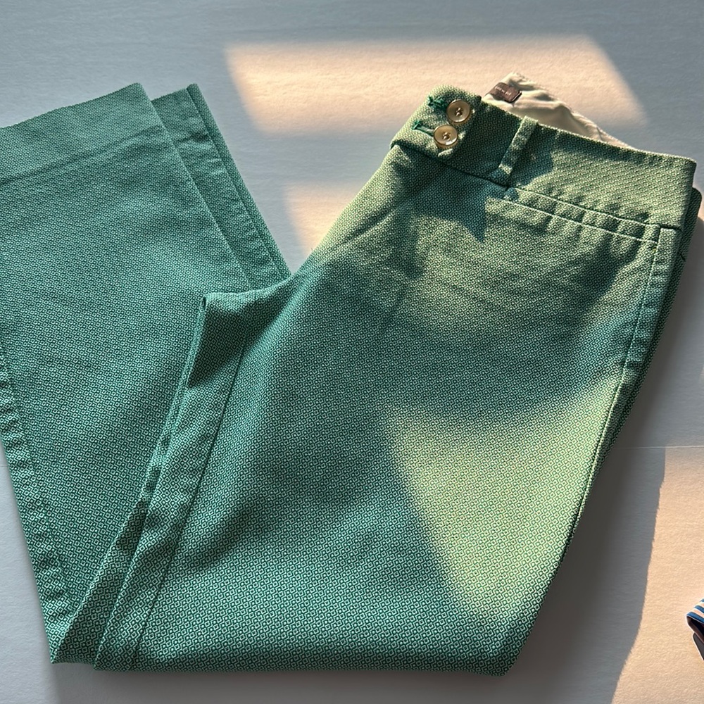 The Limited Women’s Drew Fit, Size 4, Green Print